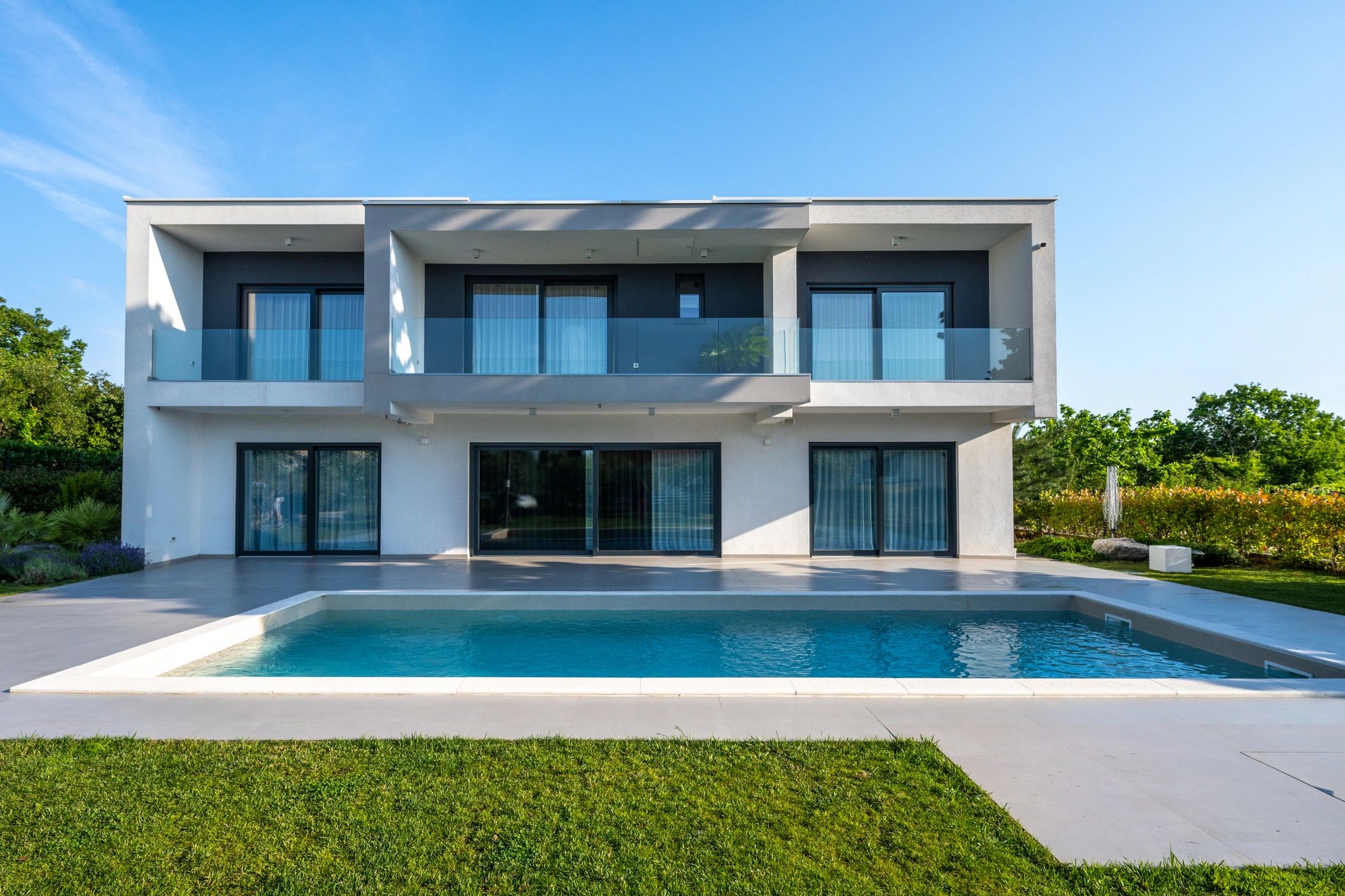 Modern South Florida home exterior