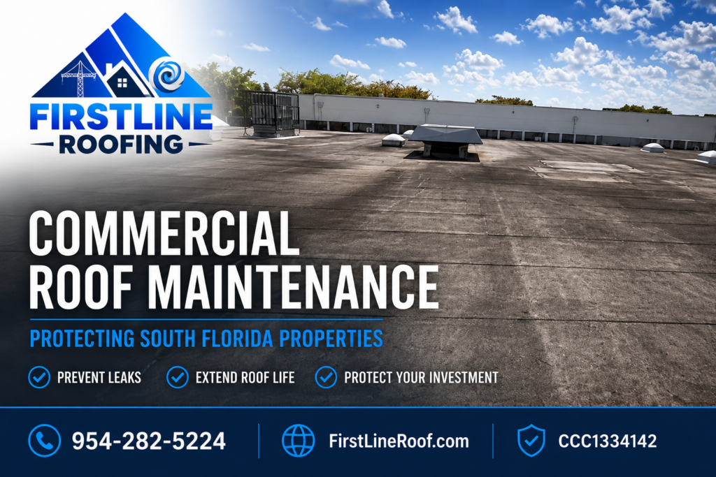 Commercial Flat Roof Maintenance in Coral Springs: What Property Owners Should Know