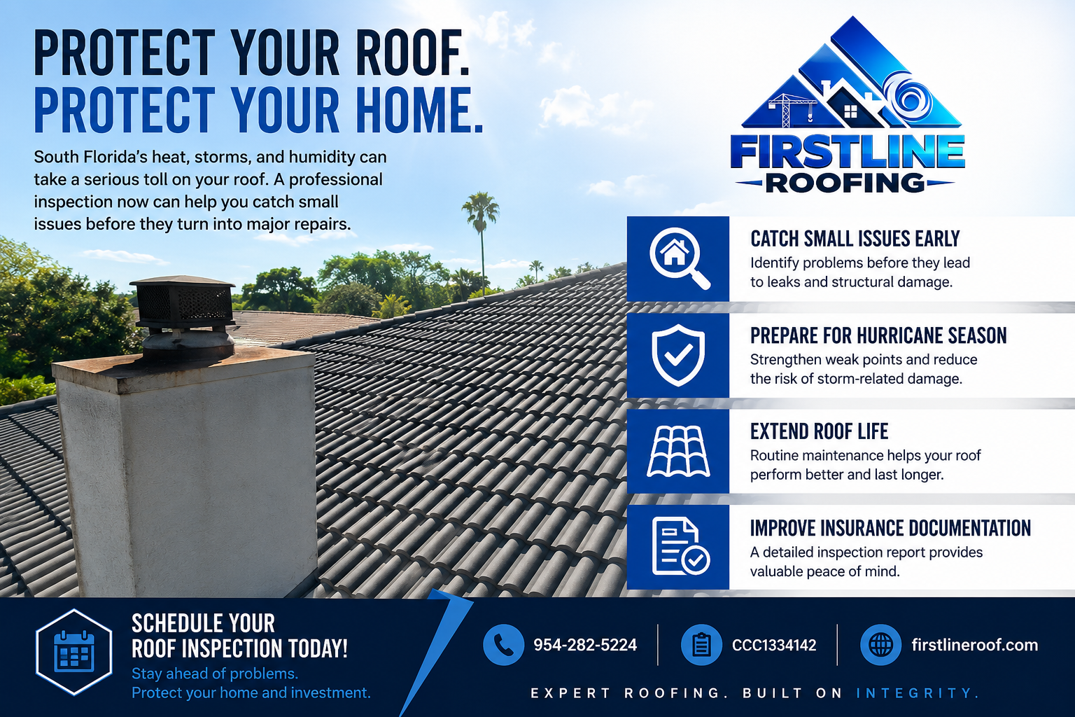 Why Summer Roof Inspections Matter More in South Florida Than Most Homeowners Realize