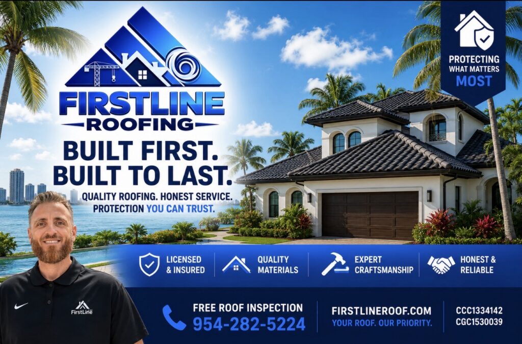 Why South Florida Homeowners Should Schedule a Roof Inspection Before Storm Season