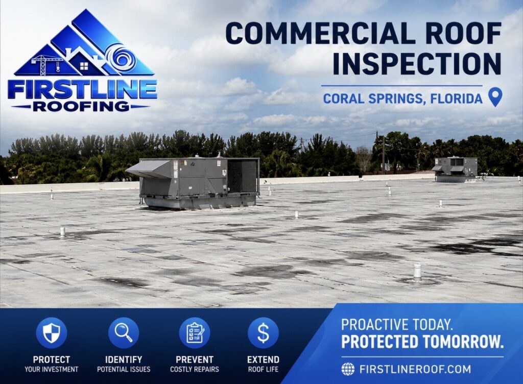 Commercial Roof Inspection in Coral Springs, Florida: Why Preventative Maintenance Matters