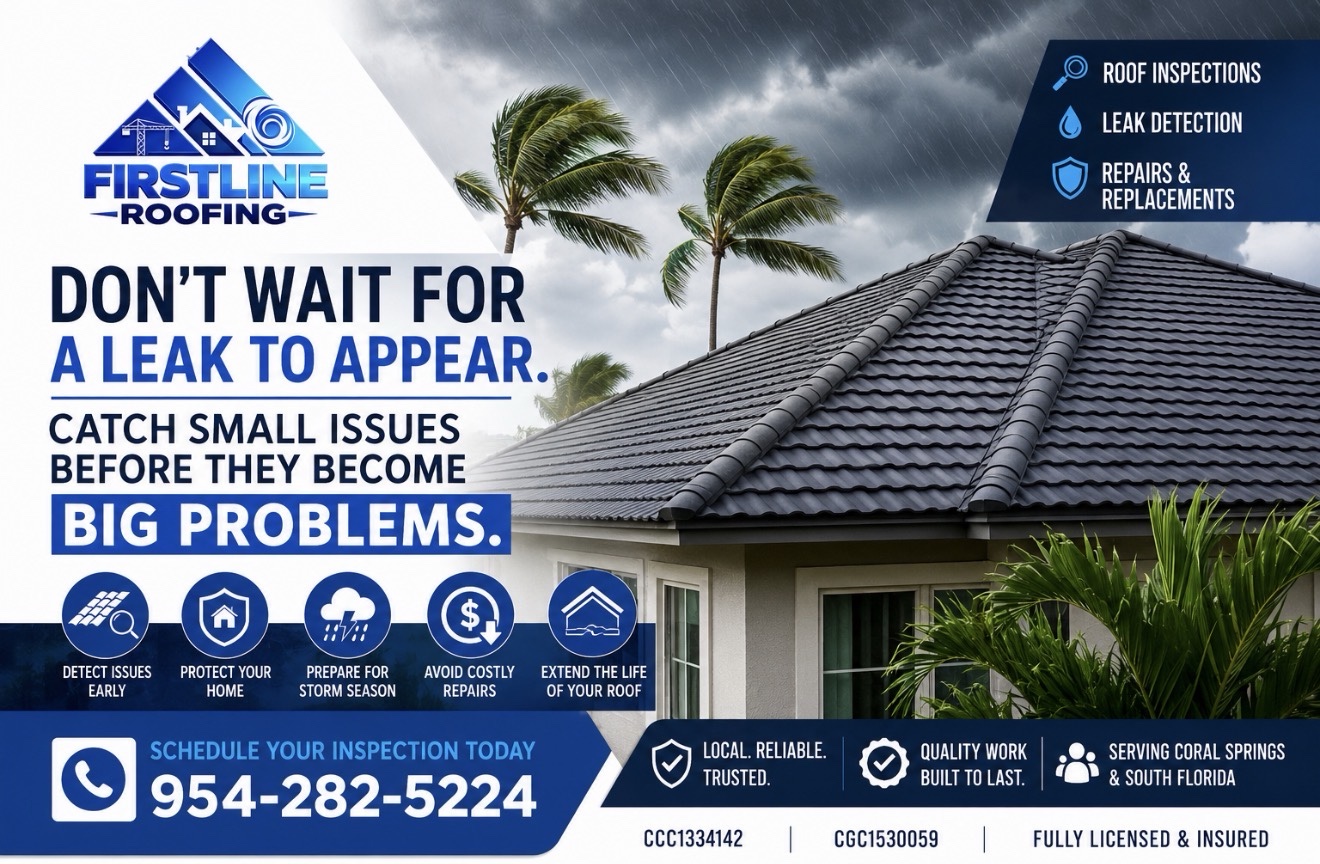 5 Signs Your Roof Is Struggling Through South Florida’s Rainy Season (Before You Notice a Leak)