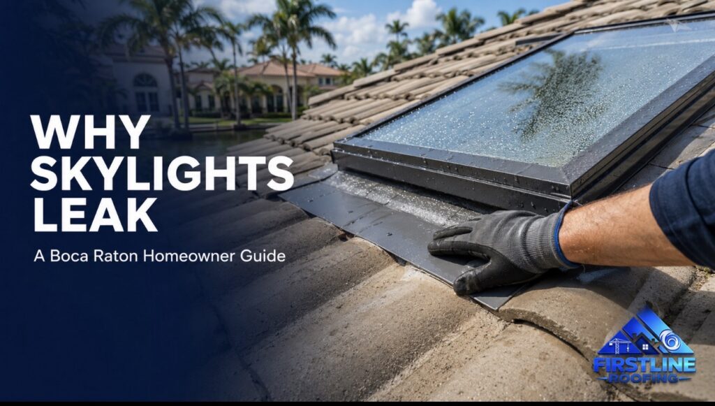 Why Skylights Leak in Boca Raton and What Homeowners Should Do Next