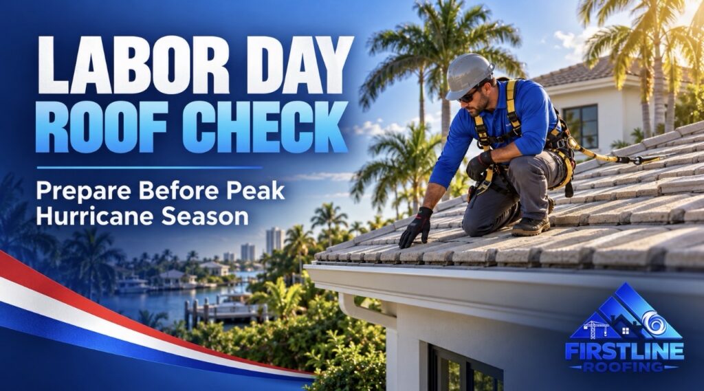 Labor Day Roof Check: Why South Florida Homeowners Should Prepare Before Peak Hurricane Season